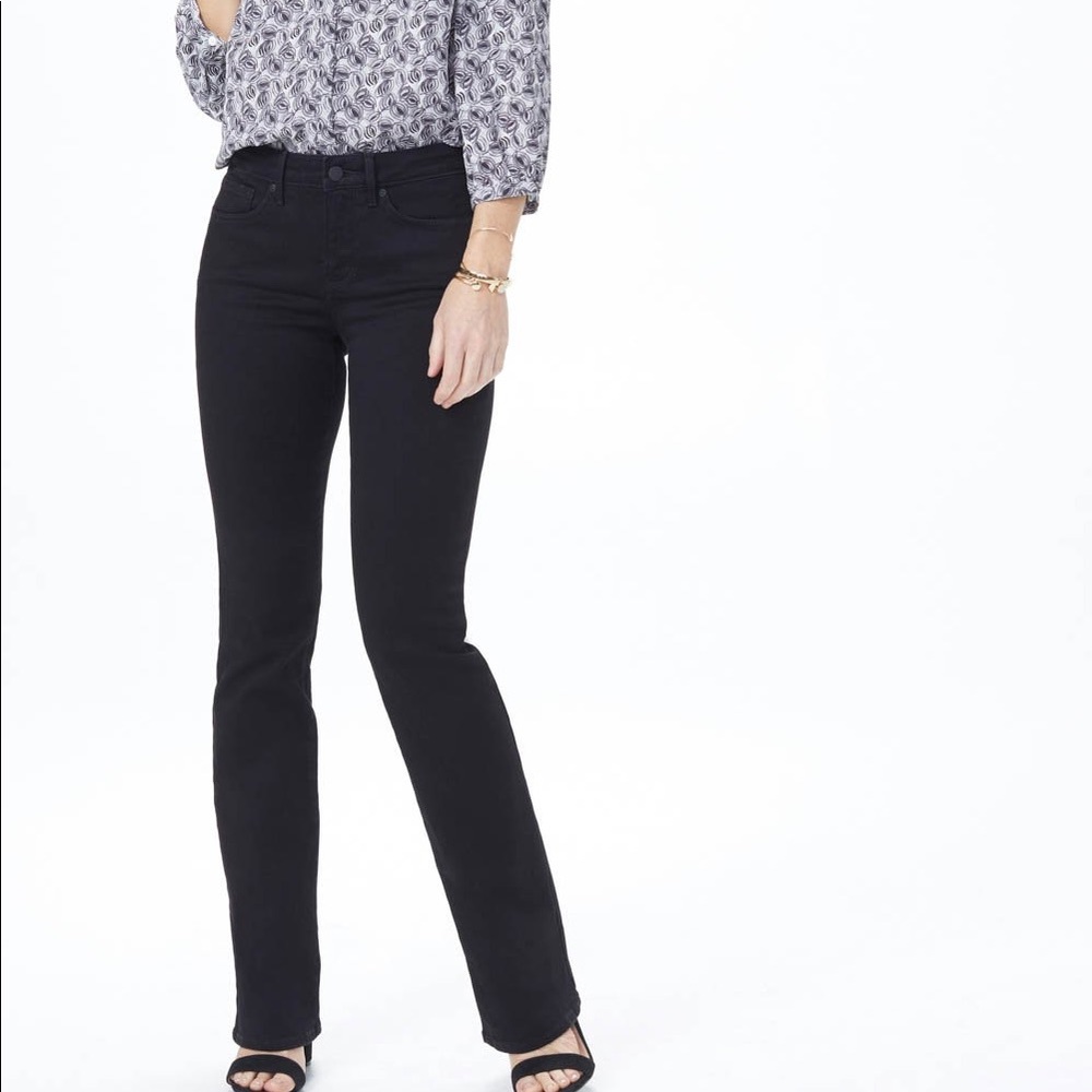 NYDJ Women's Black Boot Cut Jeans